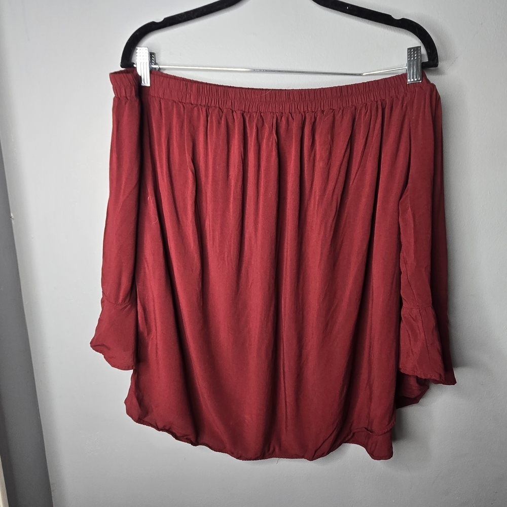 Old Navy Burgundy Blouse